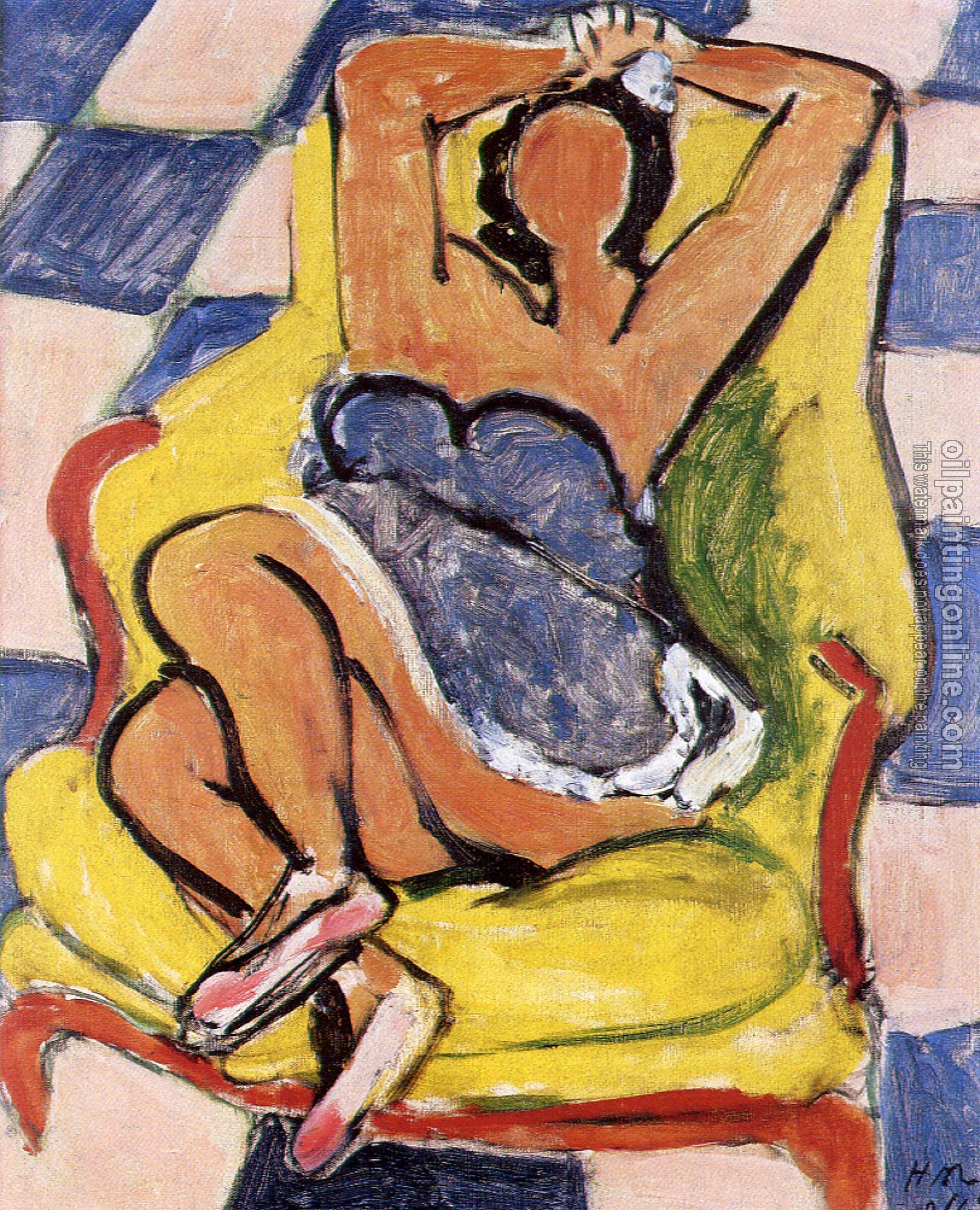Matisse, Henri Emile Benoit - dancer in repose